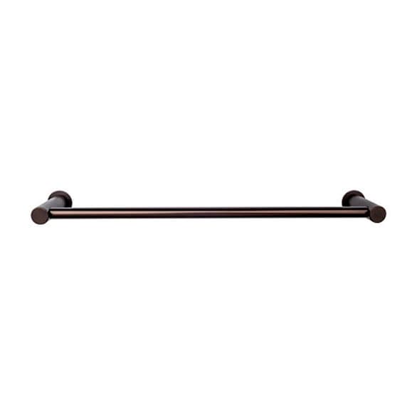 Hopewell Bath Single Towel Bar 30" Center to Center Oil Rubbed Bronze - Top Knobs HOP10ORB