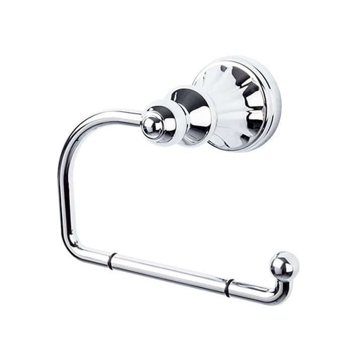Hudson Bath Tissue Hook 4-3/4" Long Polished Chrome - Top Knobs HUD4PC