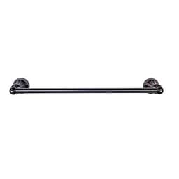 Hudson Bath Single Towel Bar 30" Center to Center Tuscan Bronze - Top Knobs HUD10TB