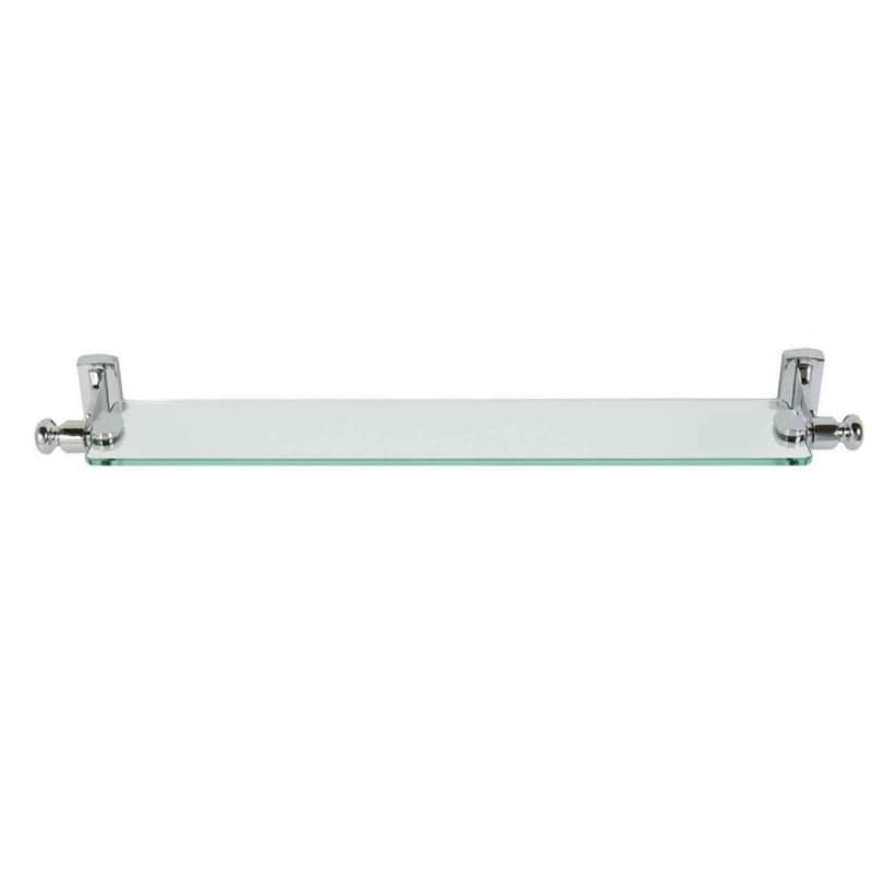Atlas Homewares legacy bath glass shelf 24" polished chrome lgsf-ch