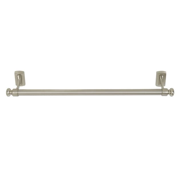 Legacy Single Towel Bar 18" Center to Center Brushed Nickel - Top Knobs LGTB18-BRN