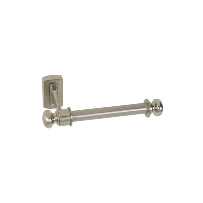 Legacy Single Post Tissue Roll Holder Brushed Nickel - Top Knobs LGTP-BRN