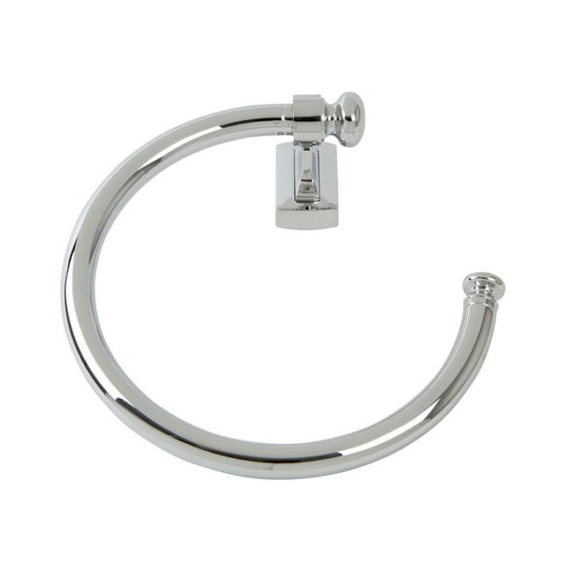 Legacy Towel Ring 8" Long Polished Chrome - Top Knobs LGTR-CH