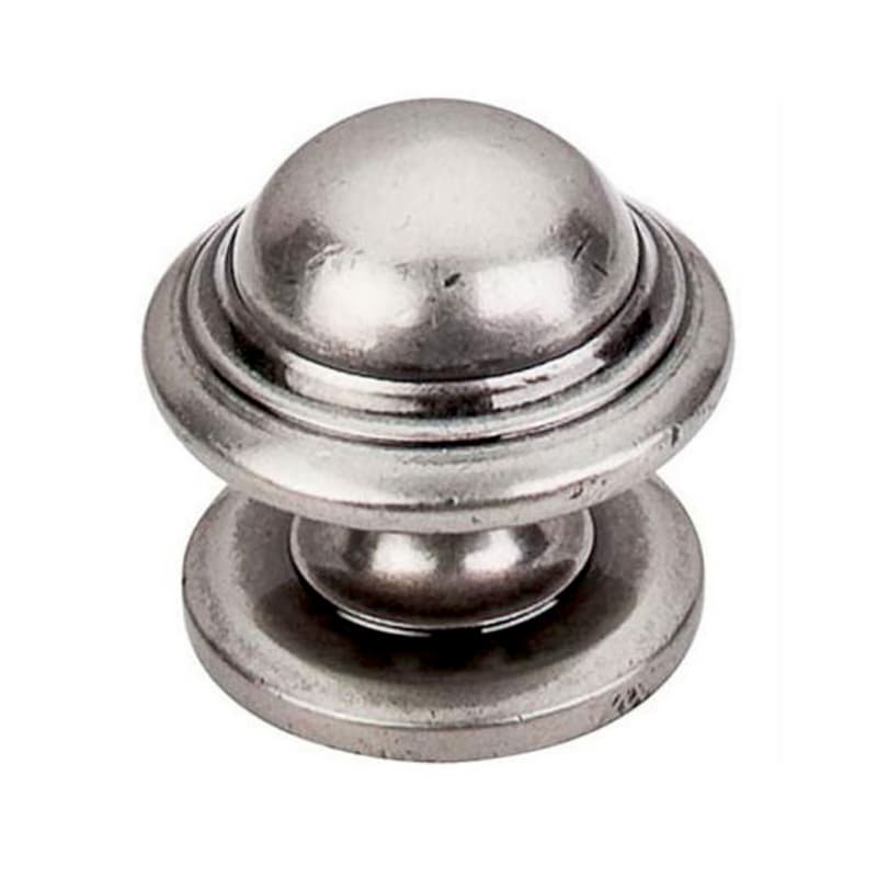 Top Knobs Britannia Series 1-3/8" (35 mm) Diameter Antique PewterKnob, - M10