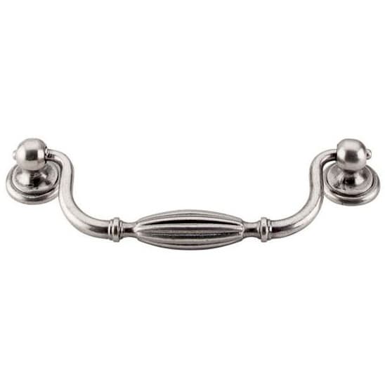 Top Knobs Tuscany-TK Series 5-1/16" (128 mm) Center to Center Antique Pewter Pull, - M133