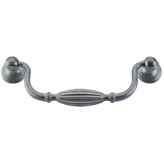 Top Knobs Tuscany-TK 5-1/16" (128 mm) Center to Center Pewter Light Pull, M137
