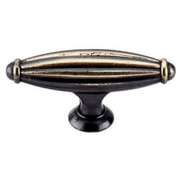 Top Knobs Tuscany-TK Series 2-5/8 in (67 mm) L x 5/8 in (16 mm) W Dark Antique Brass Knob, - M151