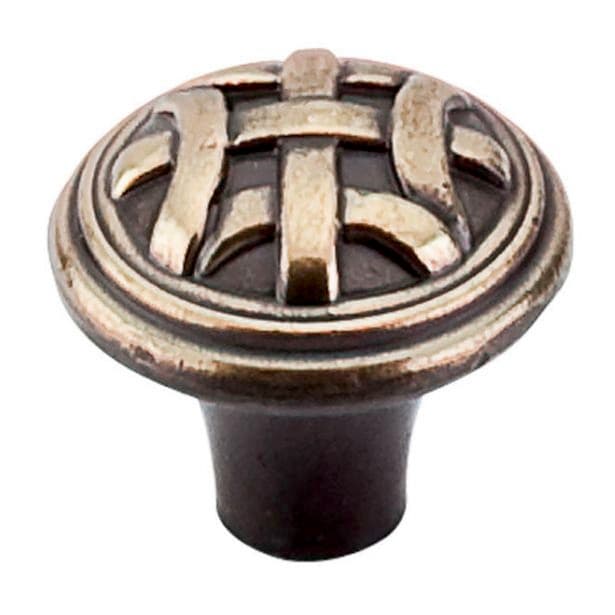 Top Knobs Tuscany-TK 1" (25 mm) Diameter Dark Antique BrassKnob, M166