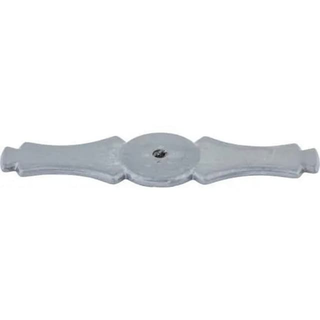 Tuscany Celtic Backplate 3-5/8" Long Pewter Light Top Knobs