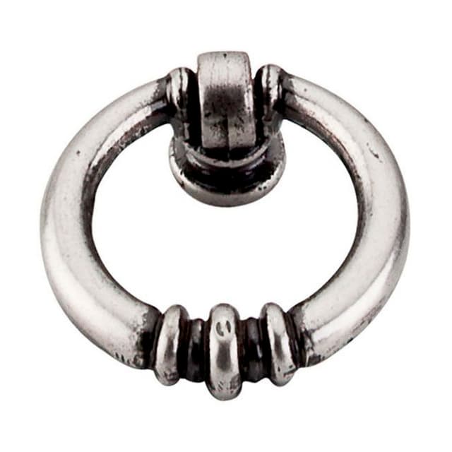 Top Knobs Tuscany-TK Series 1-5/8 in (41 mm) L x 1-1/2 in (38 mm) W Antique Pewter Knob, - M173
