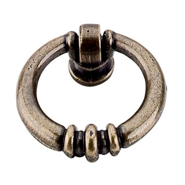 Top Knobs Tuscany-TK Series 1-5/8 in (41 mm) L x 1-1/2 in (38 mm) W German Bronze Knob, - M175