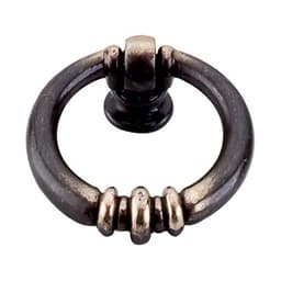 Top Knobs Tuscany-TK Series 1-5/8 in (41 mm) L x 1-1/2 in (38 mm) W Dark Antique Brass Knob, - M176