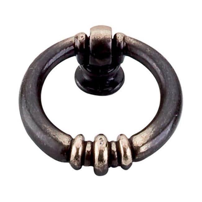 Top Knobs Tuscany-TK 1-5/8" (41 mm) L x 1-1/2" (38 mm) W Dark Antique Brass Knob, M176