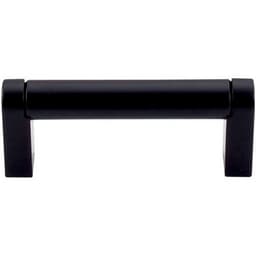 Top Knobs Bar Pulls-TK Series 3" (76 mm) Center to Center Flat Black Pull, - M1015