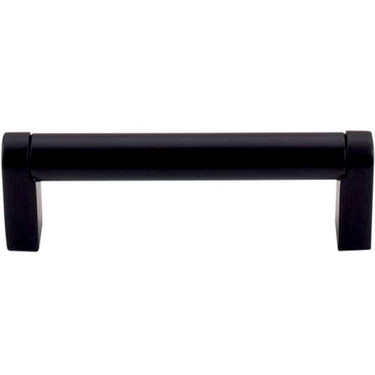 Top Knobs Bar Pulls-TK Series 3-3/4" (95 mm) Center to Center Flat Black Pull, - M1016