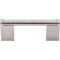 Top Knobs Bar Pulls-TK Series 3" (76 mm) Center to Center Brushed Satin Nickel Pull, - M1040