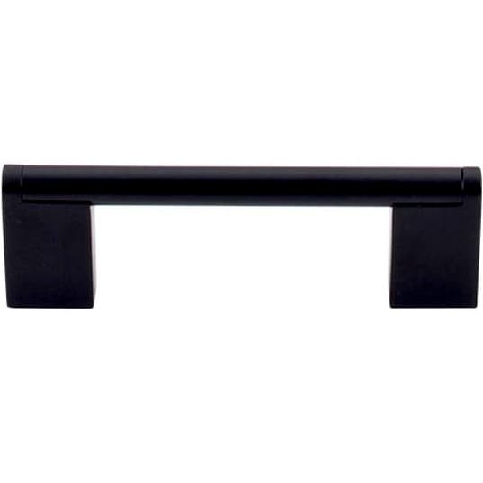 Top Knobs Bar Pulls-TK Series 3-3/4" (95 mm) Center to Center Flat Black Pull, - M1055