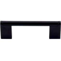 Top Knobs Bar Pulls-TK Series 3-3/4" (95 mm) Center to Center Flat Black Pull, - M1055