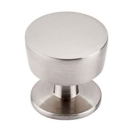 Top Knobs Nouveau Series 1-3/16" (30 mm) Diameter Brushed Satin NickelKnob, - M1122