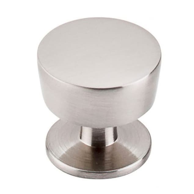Top Knobs Nouveau Series 1-3/16" (30 mm) Diameter Brushed Satin NickelKnob, - M1122