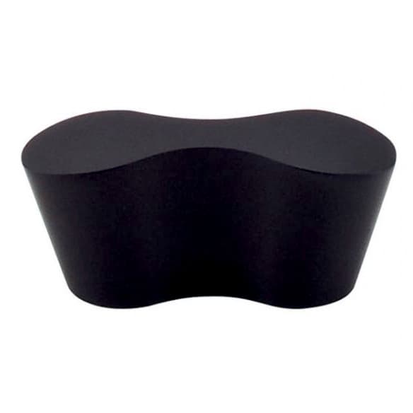 Top Knobs Nouveau Series 1-1/4" (32 mm) Center to Center Flat Black Pull, - M1126