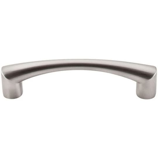 Top Knobs Nouveau Series 3-3/4" (95 mm) Center to Center Brushed Satin Nickel Pull, - M1128