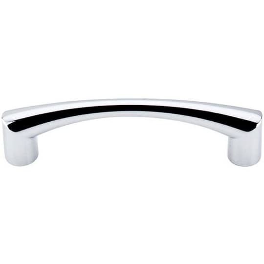Top Knobs Nouveau Series 3-3/4" (95 mm) Center to Center Polished Chrome Pull, - M1130