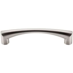 Top Knobs Nouveau Series 5-1/16" (128 mm) Center to Center Brushed Satin Nickel Pull, - M1131