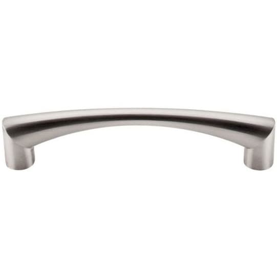 Top Knobs Nouveau Series 5-1/16" (128 mm) Center to Center Brushed Satin Nickel Pull, - M1131