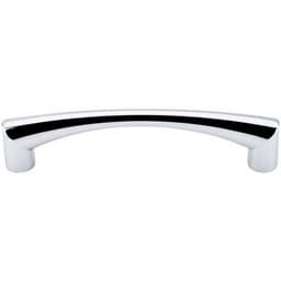 Top Knobs Nouveau Series 5-1/16" (128 mm) Center to Center Polished Chrome Pull, - M1133
