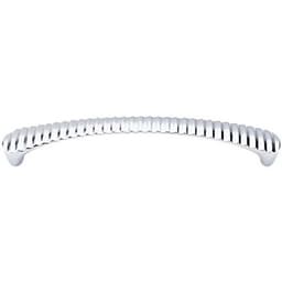 Top Knobs Nouveau 6-5/16" (160 mm) Center to Center Polished Chrome Pull, M1139