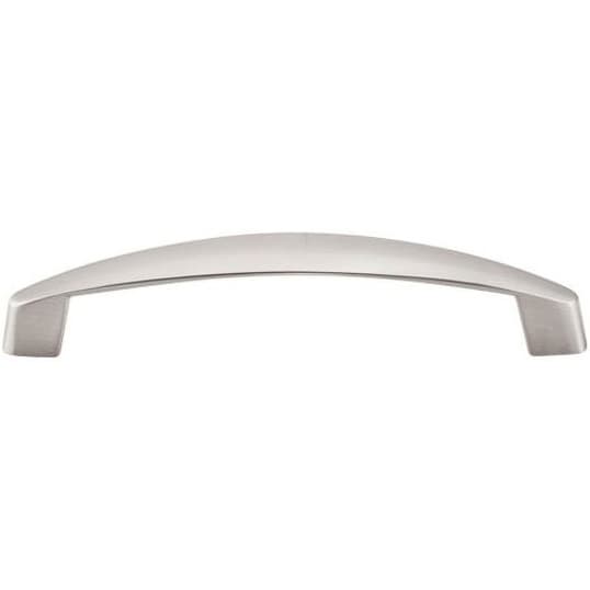 Top Knobs Nouveau Series 5-1/16" (128 mm) Center to Center Brushed Satin Nickel Pull, - M1140