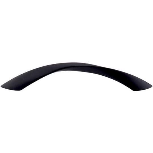 Top Knobs Nouveau Pull 5-1/16" (128 mm) Center to Center, Flat Black, M1144