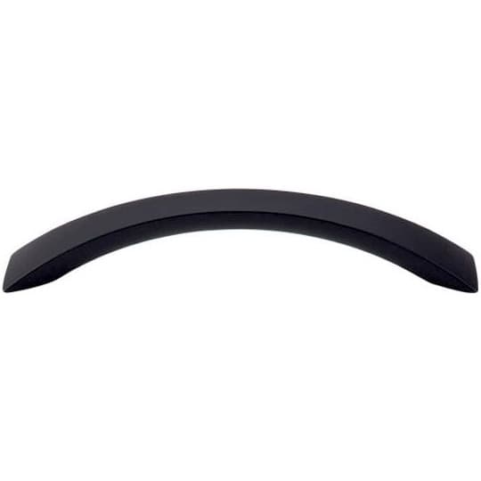 Top Knobs Nouveau Series 5-1/16" (128 mm) Center to Center Flat Black Pull, - M1147