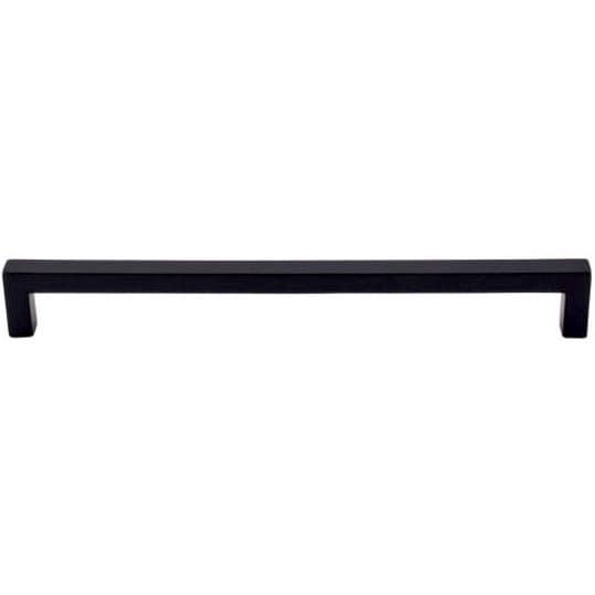 Top Knobs Nouveau Series 8-13/16" (224 mm) Center to Center Flat Black Pull, - M1153