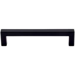 Top Knobs Nouveau Series 5-1/16" (128 mm) Center to Center Flat Black Pull, - M1159