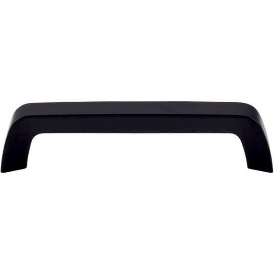 Top Knobs Nouveau Series 5-1/16" (128 mm) Center to Center Flat Black Pull, - M1174