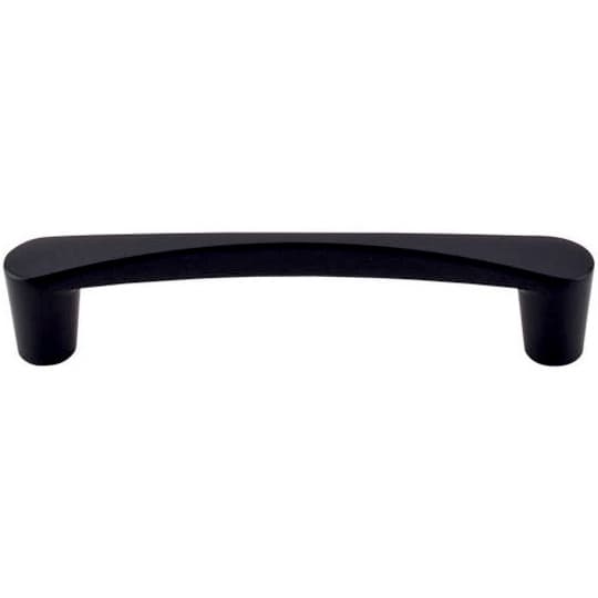 Top Knobs Nouveau Series 5-1/16" (128 mm) Center to Center Flat Black Pull, - M1180