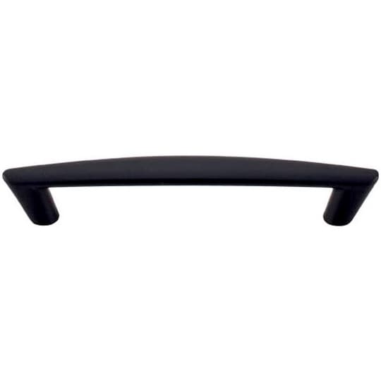 Top Knobs Nouveau 5-1/16" (128 mm) Center to Center Flat Black Pull, M1183