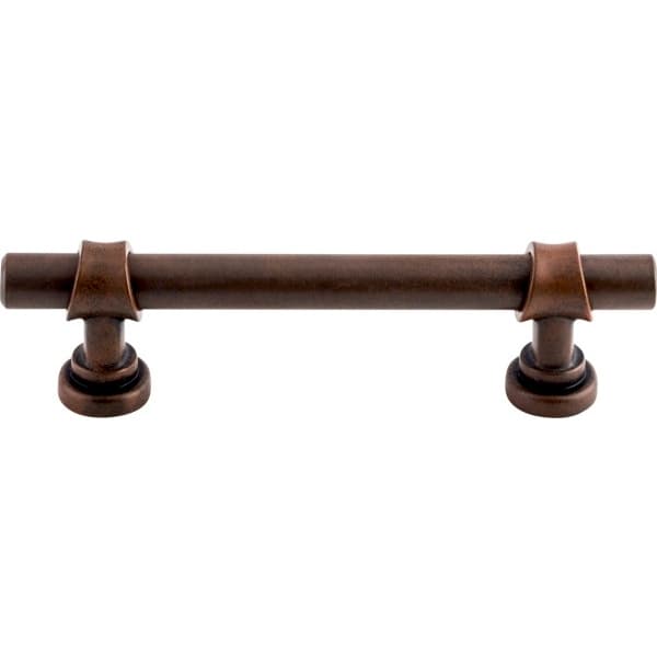 Top Knobs Dakota Series 3-3/4" (96 mm) Center to Center Patina Rouge Pull, - M1198