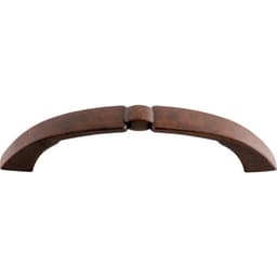 Top Knobs Dakota Series 3-3/4" (95 mm) Center to Center Patina Rouge Pull, - M1207