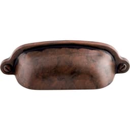 Top Knobs Dakota Series 2-9/16" (65 mm) Center to Center Patina Rouge Pull, - M1210