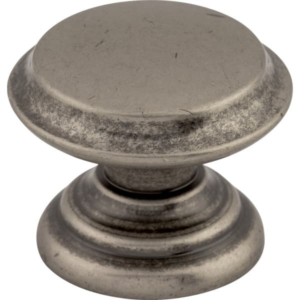 Top Knobs Dakota Series 1-3/8" (35 mm) Diameter Antique PewterKnob, - M1232