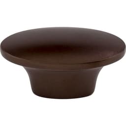 Top Knobs Dakota Series 1-1/2 in (38 mm) L x 13/16 in (20.5 mm) W Oil Rubbed Bronze Knob, - M1233