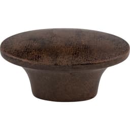 Top Knobs Dakota Series 1-1/2 in (38 mm) L x 13/16 in (20.5 mm) W Patina Rouge Knob, - M1234