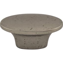 Top Knobs Dakota Series 1-1/2 in (38 mm) L x 13/16 in (20.5 mm) W Antique Pewter Knob, - M1235