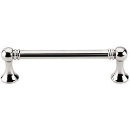 Top Knobs Asbury Series 3-3/4" (95 mm) Center to Center Polished Nickel Pull, - M1260
