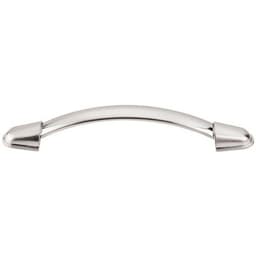 Top Knobs Asbury Series 5-1/16" (128 mm) Center to Center Brushed Satin Nickel Pull, - M1266
