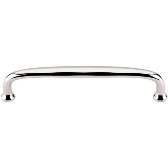 Top Knobs Asbury Pull 6" (152 mm) Center to Center, Polished Nickel, M1278