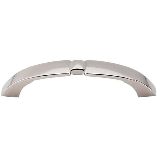 Top Knobs Asbury Pull 3-3/4" (96 mm) Center to Center, Polished Nickel, M1291
